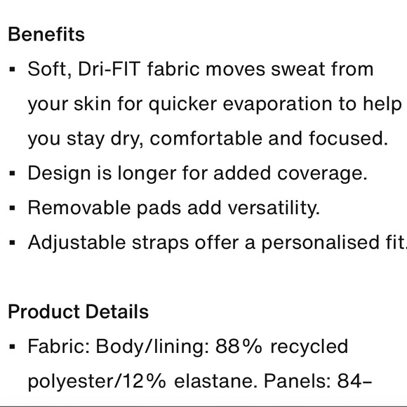 Nike ➰ ladies pink Indy sports bra L - Picture 11 of 14